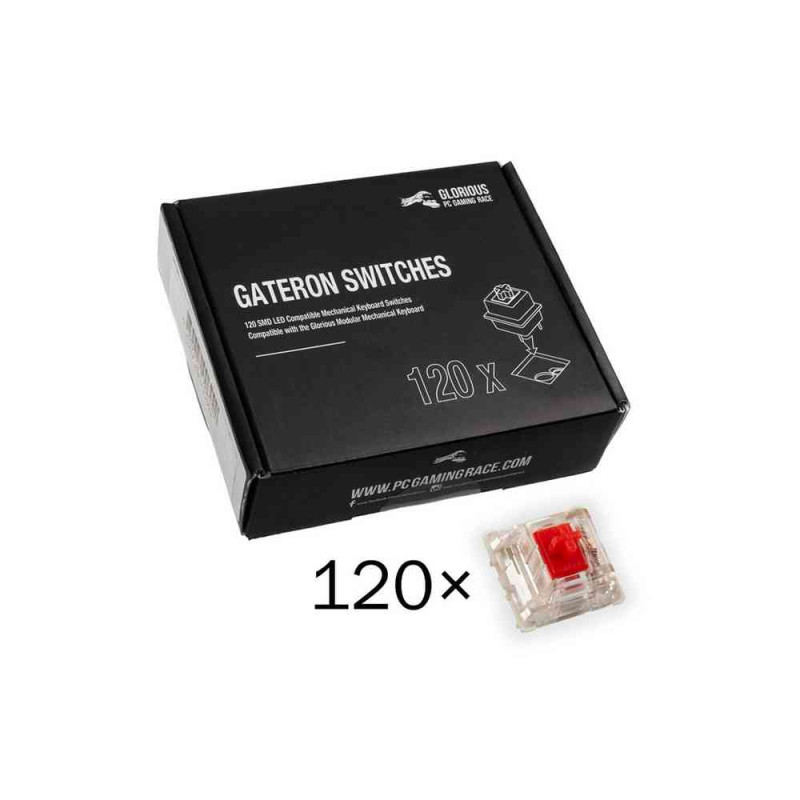 SVIcEVI ZA TASTATURU GLORIOUS GATERON - RED SWITCH 