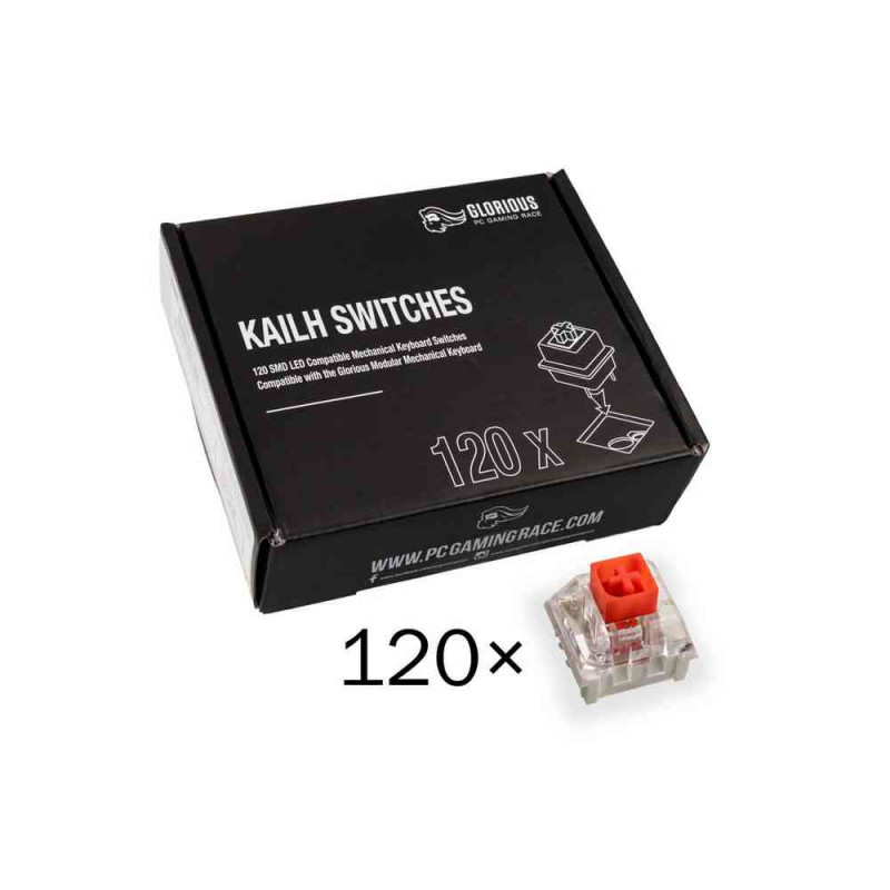 SVIcEVI ZA TASTATURU GLORIOUS KAILH - RED LINEAR SWITCH 