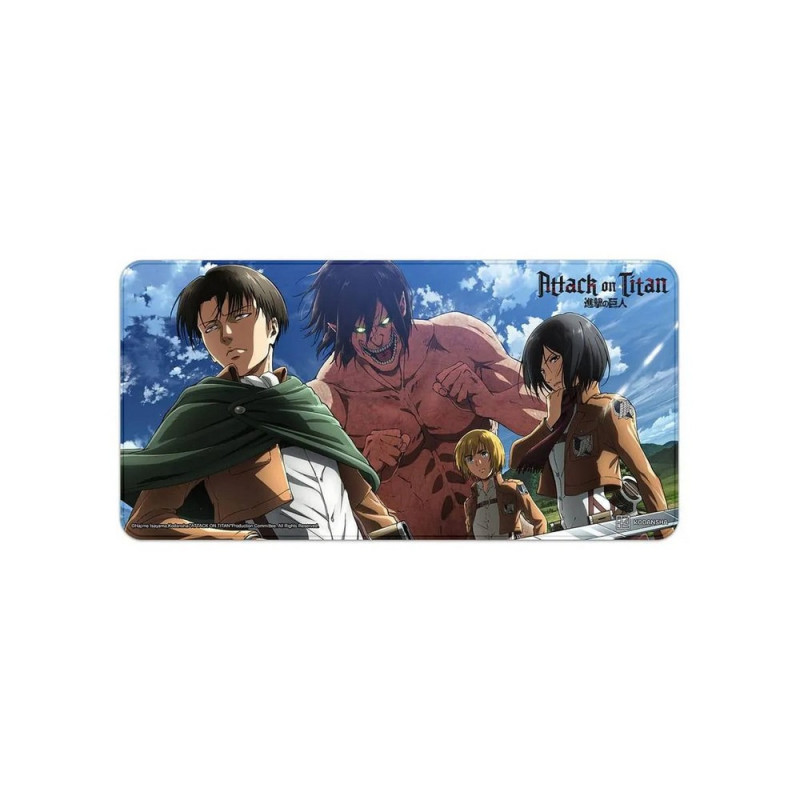 PODLOGA ATTACK ON TITAN - XXL - EREN / MIKASA / ARMIN / LEVI 