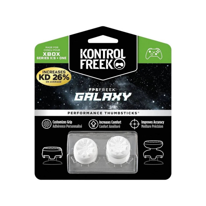 KONTROLFREEK THUMB GRIP - GALAXY - WHITE 