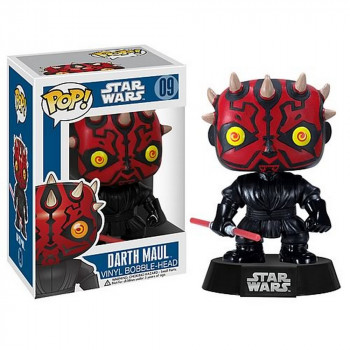 BOBBLE HEAD POP VINYL STAR WARS - DARTH MAUL 