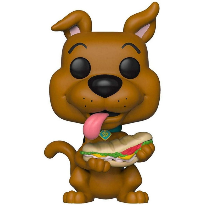 BOBBLE FIGURE ANIMATION - SCOOBY DOO POP! SCOOBY DOO WITH SANDWICH 