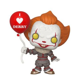 BOBBLE FIGURE MOVIES - IT POP! - PENNYWISE WITH BALLOON 
