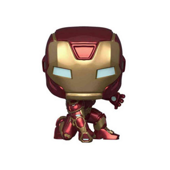 BOBBLE FIGURE MARVEL AVENGERS GAMEVERSE - IRON MAN ( STARK TECH SUIT ) 