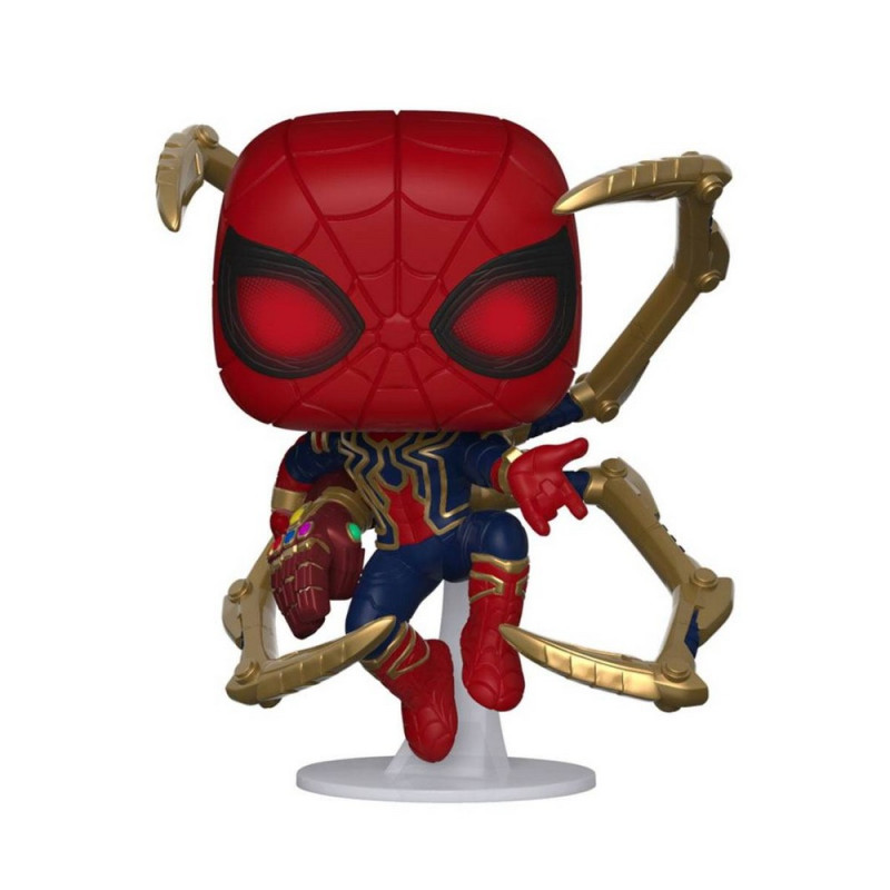BOBBLE FIGURE MARVEL - AVENGERS ENDGAME POP! - IRON SPIDER WITH NANO GAUNTLET 