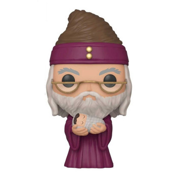 BOBBLE FIGURE HARRY POTTER POP! - DUMBLEDORE WITH BABY HARRY 