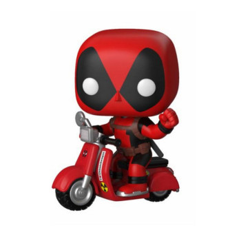 BOBBLE FIGURE RIDES - DEADPOOL POP! - DEADPOOL ON SCOOTER 