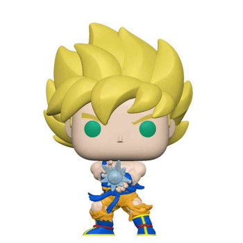 BOBBLE FIGURE DRAGON BALL Z POP! - GOKU WITH KAMEHAMEHA WAVE 