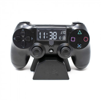 SAT PLAYSTATION CONTROLLER BLACK - ALARM CLOCK 