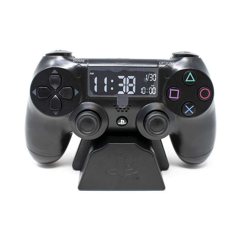 SAT PLAYSTATION CONTROLLER BLACK - ALARM CLOCK 