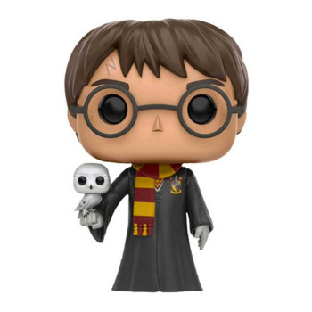 BOBBLE FIGURE HARRY POTTER POP! - HARRY WITH HEDWIG 