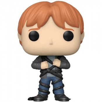 BOBBLE FIGURE HARRY POTTER POP! - RON IN DEVILS SNARE 