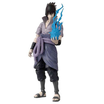 ACTION FIGURE NARUTO SHIPPUDEN - ANIME HEROES - UCHIHA SASUKE 