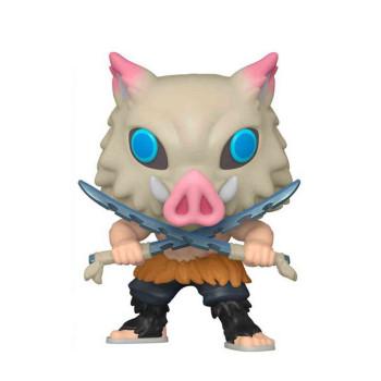 BOBBLE FIGURE ANIME - DEMON SLAYER KIMETSU NO YAIBA POP! - INOSUKE HASHIBIRA 