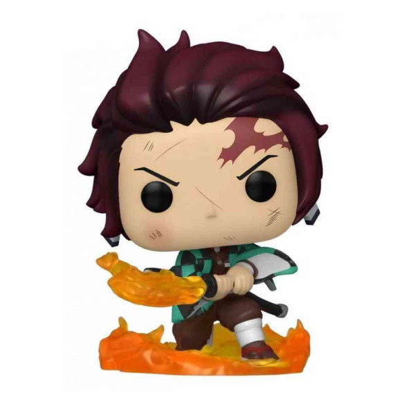 BOBBLE FIGURE ANIME - DEMON SLAYER KIMETSU NO YAIBA POP! - TANJIRO KAMADO (HINOK 