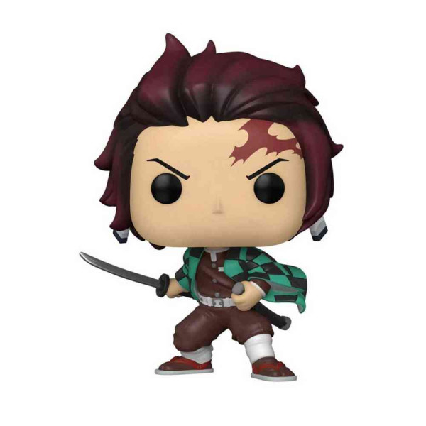 BOBBLE FIGURE ANIME - DEMON SLAYER KIMETSU NO YAIBA POP! - TANJIRO KAMADO 