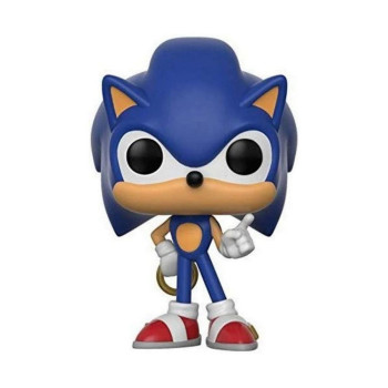 BOBBLE FIGURE GAMES - SONIC THE HEDGEHOG POP! - SONIC WITH RING 9CM 