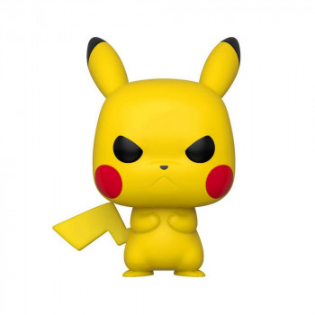 BOBBLE FIGURE GAMES - POKEMON POP! - PIKACHU (GRUMPY) 