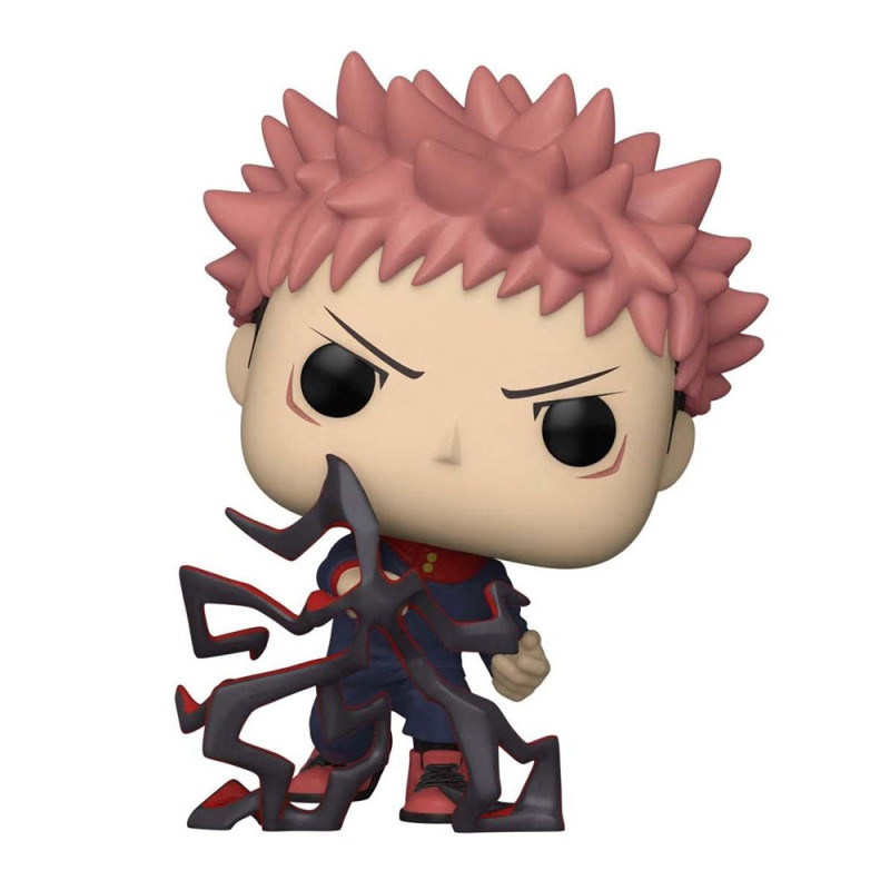 BOBBLE FIGURE ANIME - JUJUTSU KAISEN POP! - YUJI ITADORI (BLACK FLASH) 10CM 