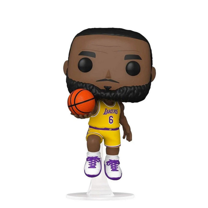BOBBLE FIGURE BASKETBALL NBA - LA LAKERS POP! - LEBRON JAMES #152 