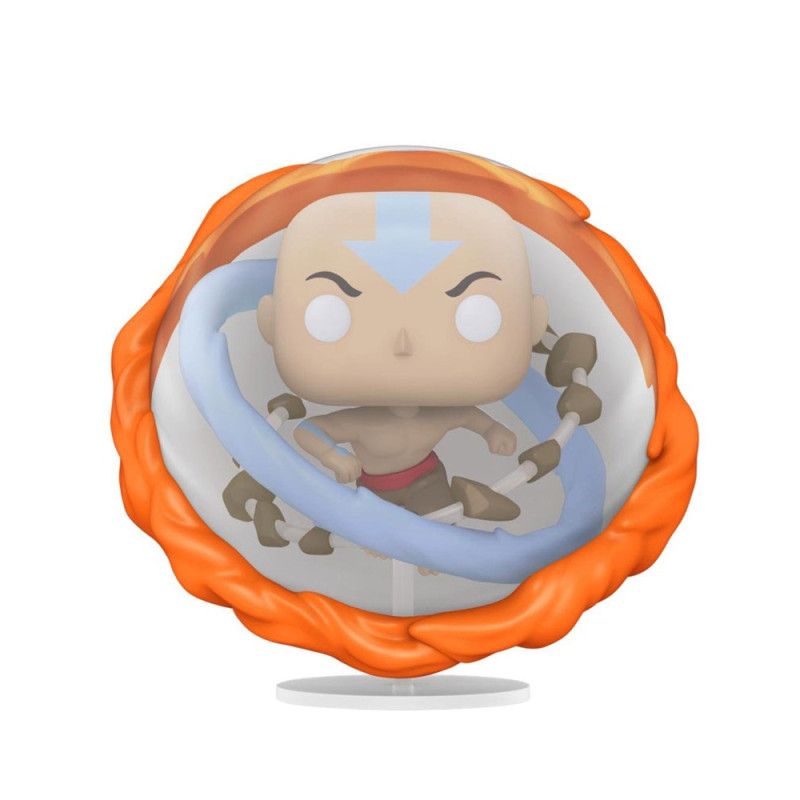 BOBBLE FIGURE ANIME - AVATAR THE LAST AIRBENDER POP! - AANG (AVATAR STATE) 9CM 