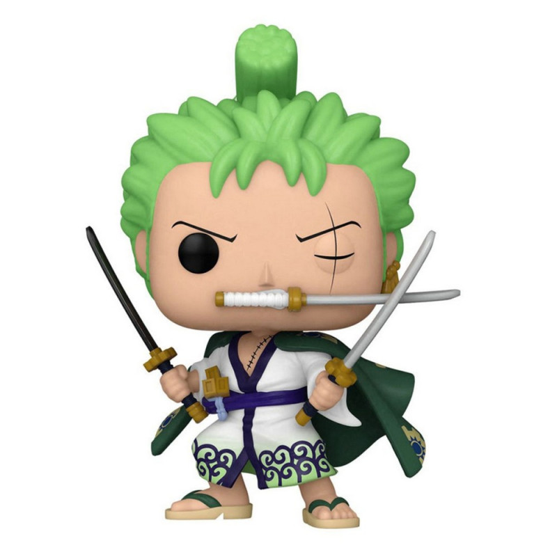 BOBBLE FIGURE ANIME - ONE PIECE POP! - RORONOA ZORO 