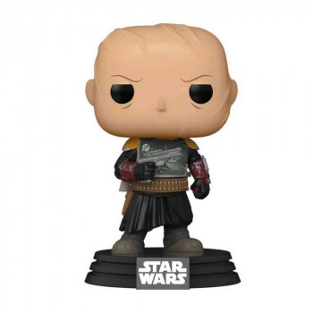 BOBBLE FIGURE STAR WARS - THE MANDALORIAN POP! - BOBA FETT (UNMASKED) 