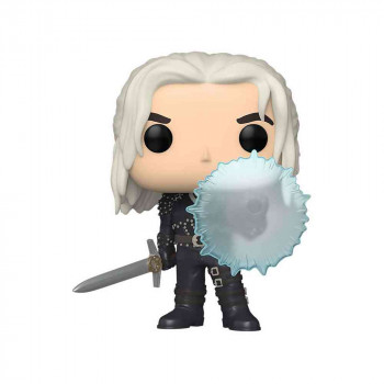 BOBBLE FIGURE THE WITCHER POP! - GERALT WITH SHIELD 