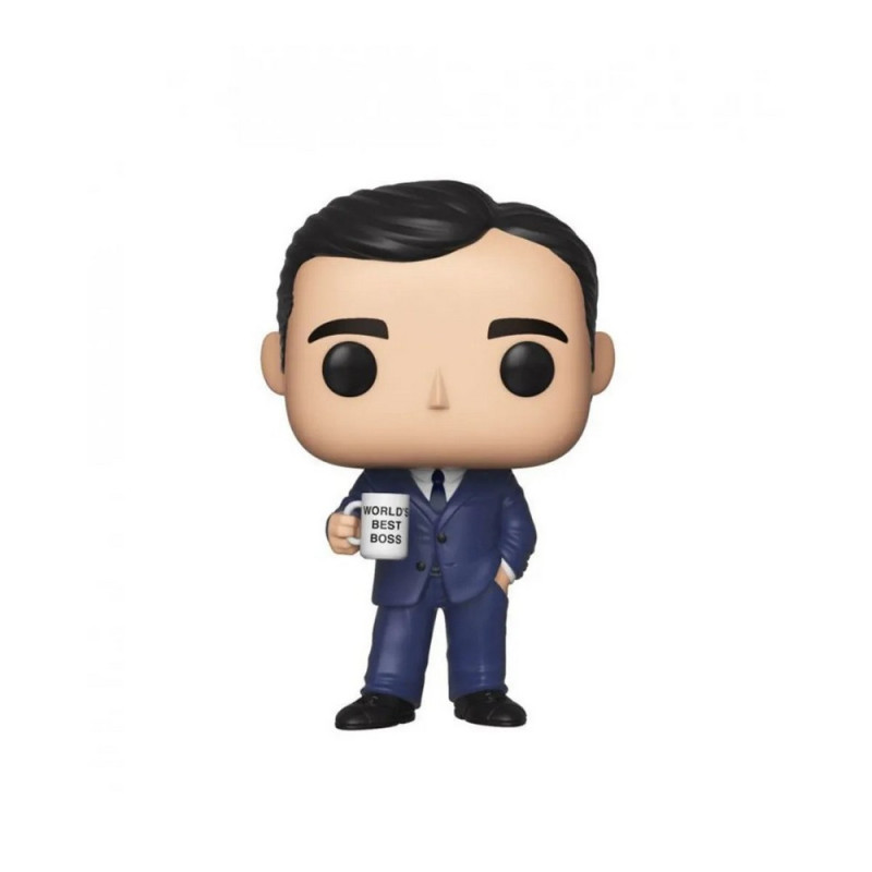 BOBBLE FIGURE TELEVISION - THE OFFICE POP! - MICHAEL SCOTT 