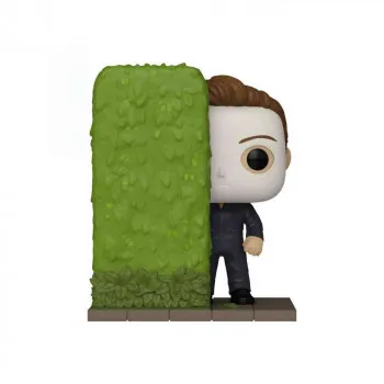 BOBBLE FIGURE HALLOWEEN POP! - MICHAEL BEHIND HEDGE - SPECIAL EDITION 