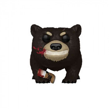 BOBBLE FIGURE COCAINE BEAR POP! - BEAR WITH LEG 