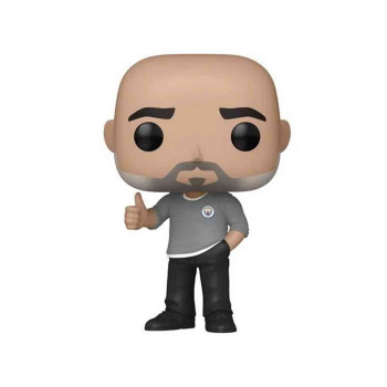 BOBBLE FIGURE FOOTBALL - MANCHESTER CITY POP! - PEP GUARDIOLA 
