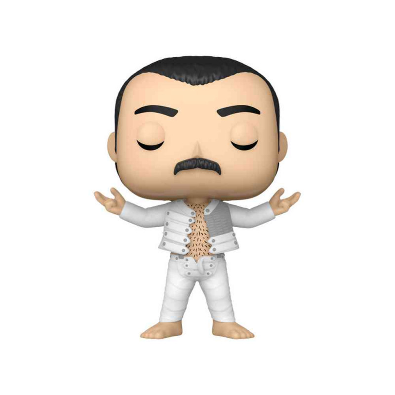 BOBBLE FIGURE ROCKS - QUEEN POP! - FREDDIE MERCURY (I WAS BORN TO LOVE YOU) 