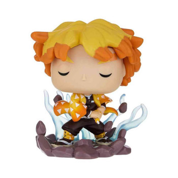 BOBBLE FIGURE ANIME - DEMON SLAYER KIMETSU NO YAIBA POP! - ZENITSU AGATSUMA (TRA 