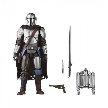 ACTION FIGURE STAR WARS THE BOOK OF BOBA FETT - THE BLACK SERIES - THE MANDALORI 