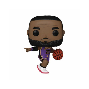 BOBBLE FIGURE BASKETBALL NBA - LA LAKERS POP! - LEBRON JAMES #172 