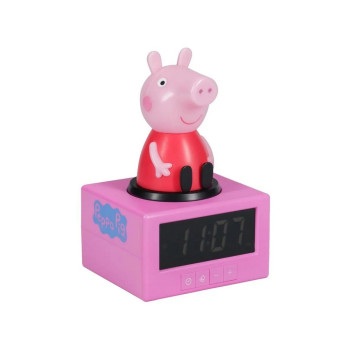 ALARM SAT PALADONE PEPPA PIG - ALARM CLOCK WITH LIGHT 