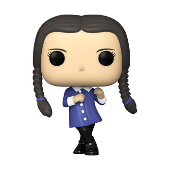 BOBBLE FIGURE TELEVISON - ADDAMS FAMILY CLASSIC POP! - WEDNESDAY ADDAMS 