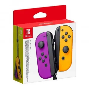 GAMEPAD JOY-CON PAIR - NEON PURPLE & NEON ORANGE