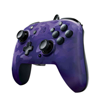 GAMEPAD PDP FACEOFF DELUXE+ CAMO PURPLE 