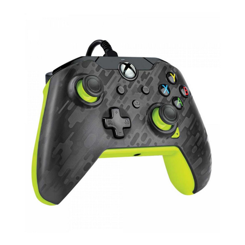 GAMEPAD PDP WIRED CONTROLLER - ELECTRIC CARBON - YELLOW 