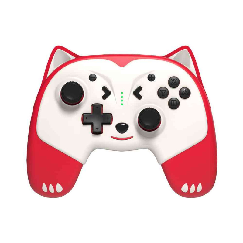 GAMEPAD FREAKS AND GEEKS - ANIMAL GAMING - WIRELESS CONTROLLER - RED 
