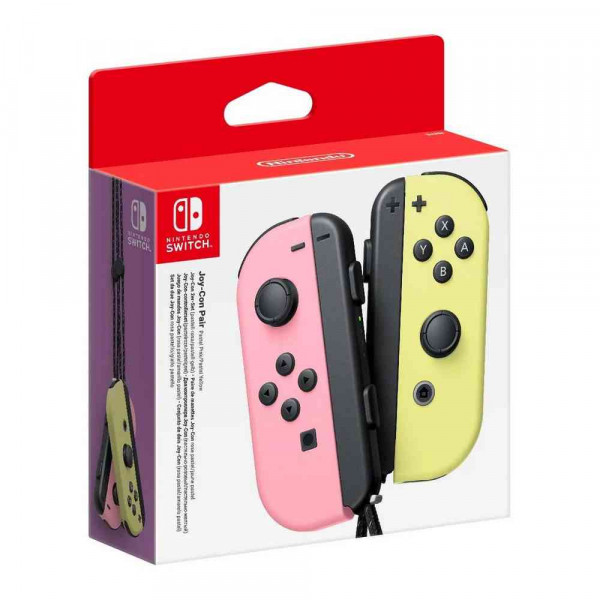 GAMEPAD JOY-CON PAIR - PASTEL PINK & PASTEL YELLOW 