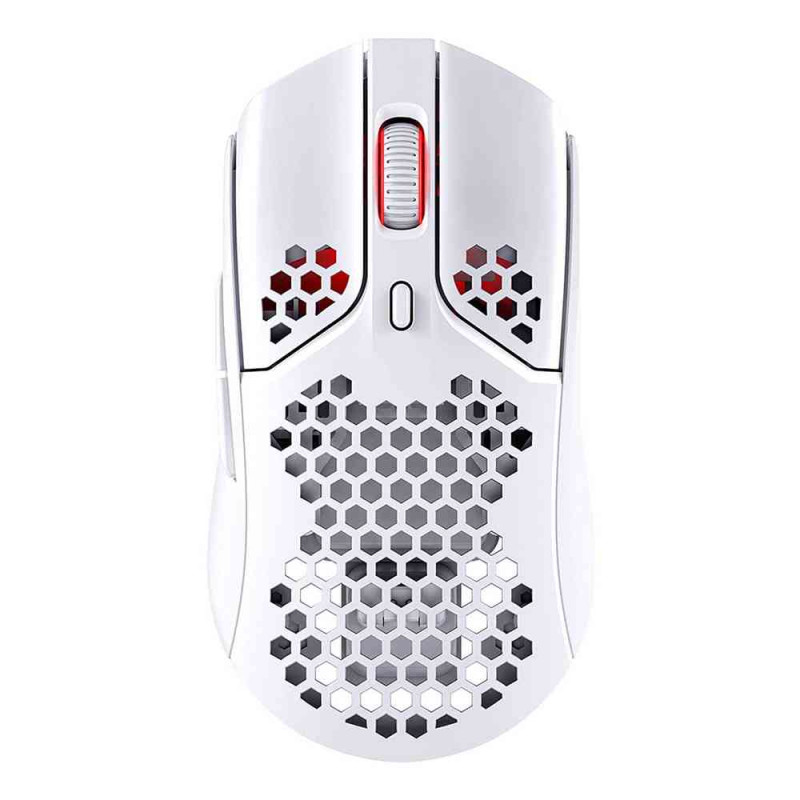 MIS HYPERX PULSEFIRE HASTE WIRELESS - ULTRA LIGHTWEIGHT - WHITE 