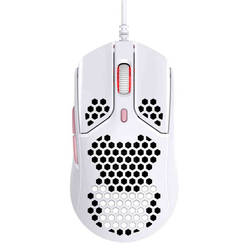 MIS HYPERX PULSEFIRE HASTE ULTRA-LIGHTWEIGHT - WHITE 
