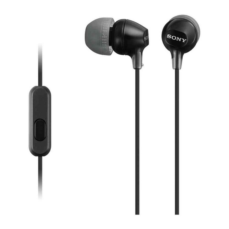 SLUSALICE SONY IN-EAR HEADPHONES - BLACK 