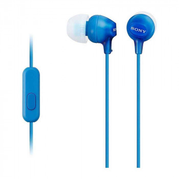 SLUSALICE SONY IN-EAR HEADPHONES - BLUE 