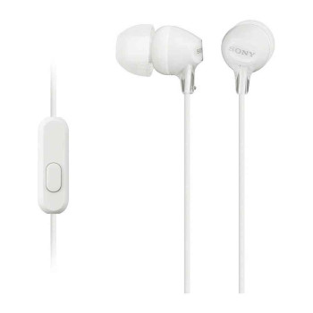 SLUSALICE SONY IN-EAR HEADPHONES - WHITE 