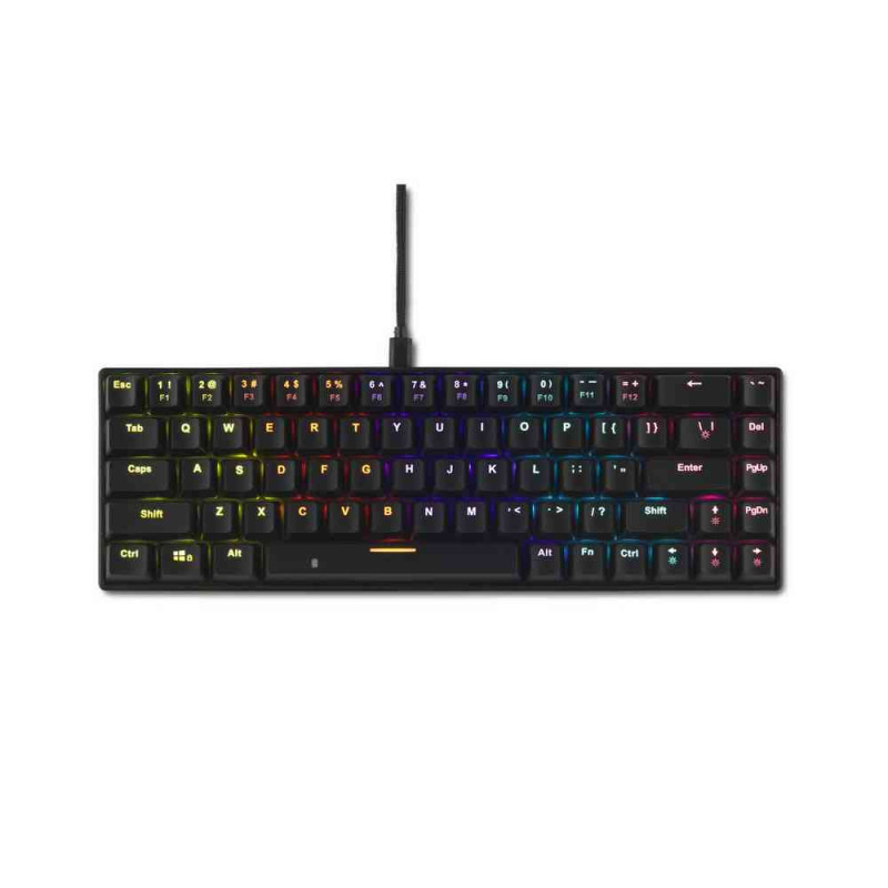 TASTATURA SPARTAN GEAR PEGASUS MINI 60% WIRELESS - BLACK 