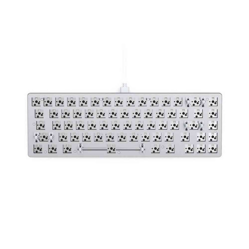 MODULARNA TASTATURA GLORIOUS GMMK 2 65% BAREBONES ANSI US - WHITE 